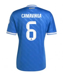 Günstige Real Madrid Eduardo Camavinga #6 3rd trikot 2025-26 Kurzarm